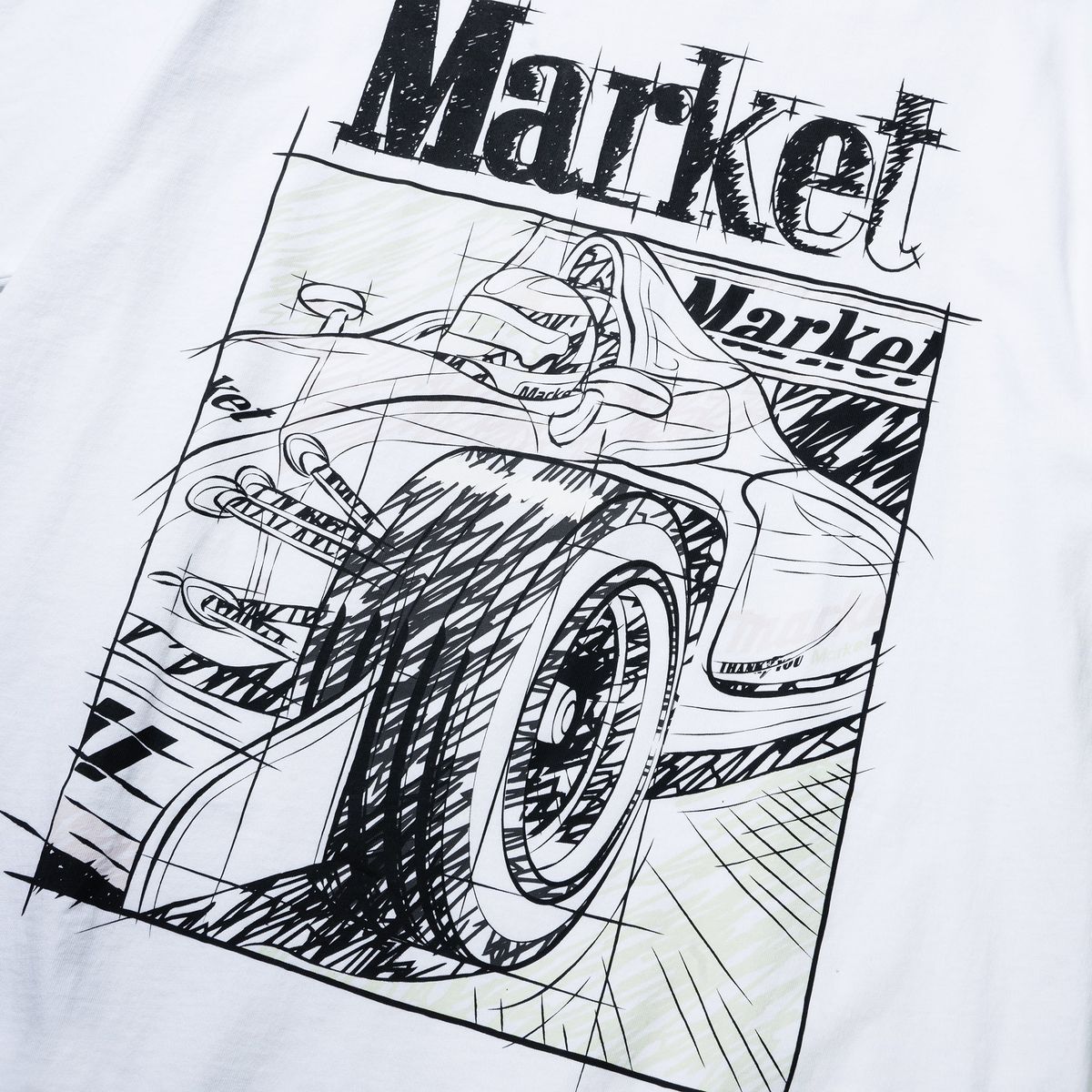 Market Scribbled Formula UV Tee