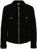 Black Comme Des Garçons zip-up jacket