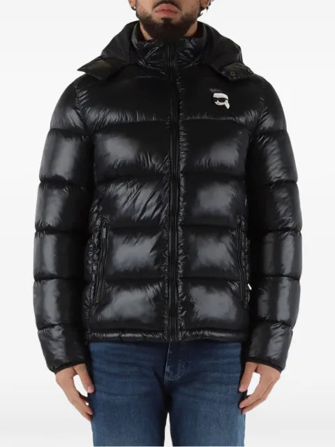 Karl Lagerfeld hooded padded jacket