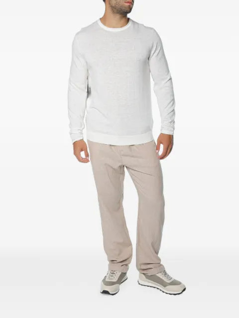 Ted Baker Yaen roll-edge crew-neck sweater