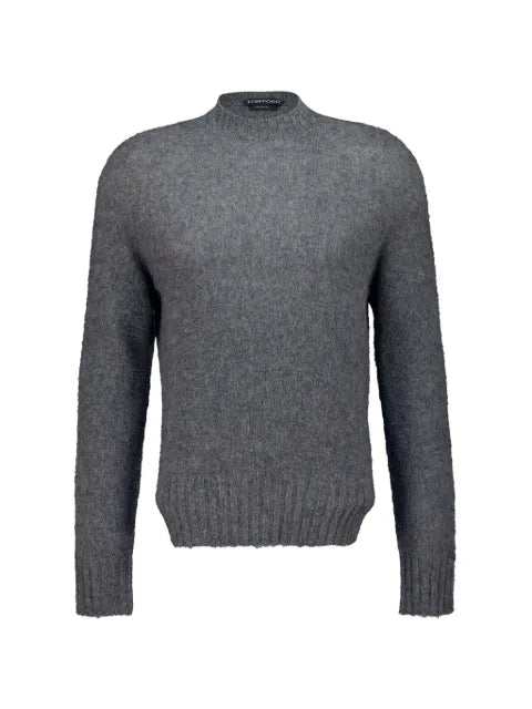 TOM FORD seamless brushed cashmere crewneck sweater