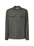 Eleventy flap-pocket shirt jacket
