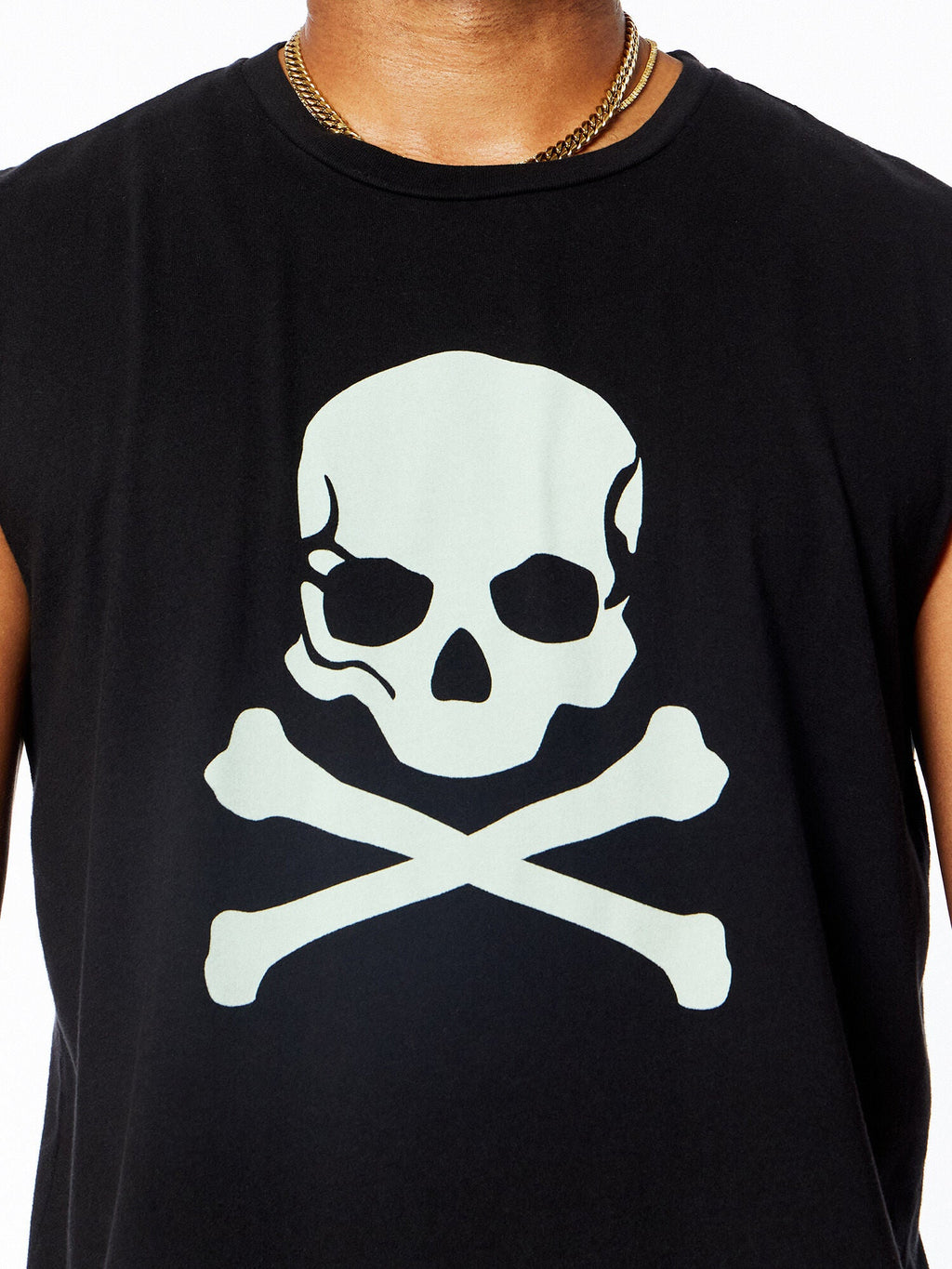 BLACK ALL SOULS MUSCLE TANK