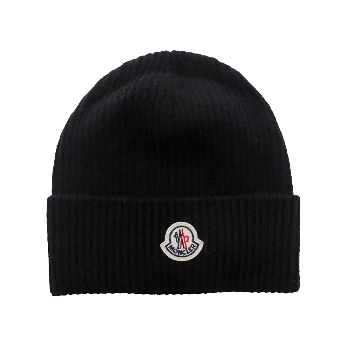 Moncler Wool Cashmere Hat Beanies Black
