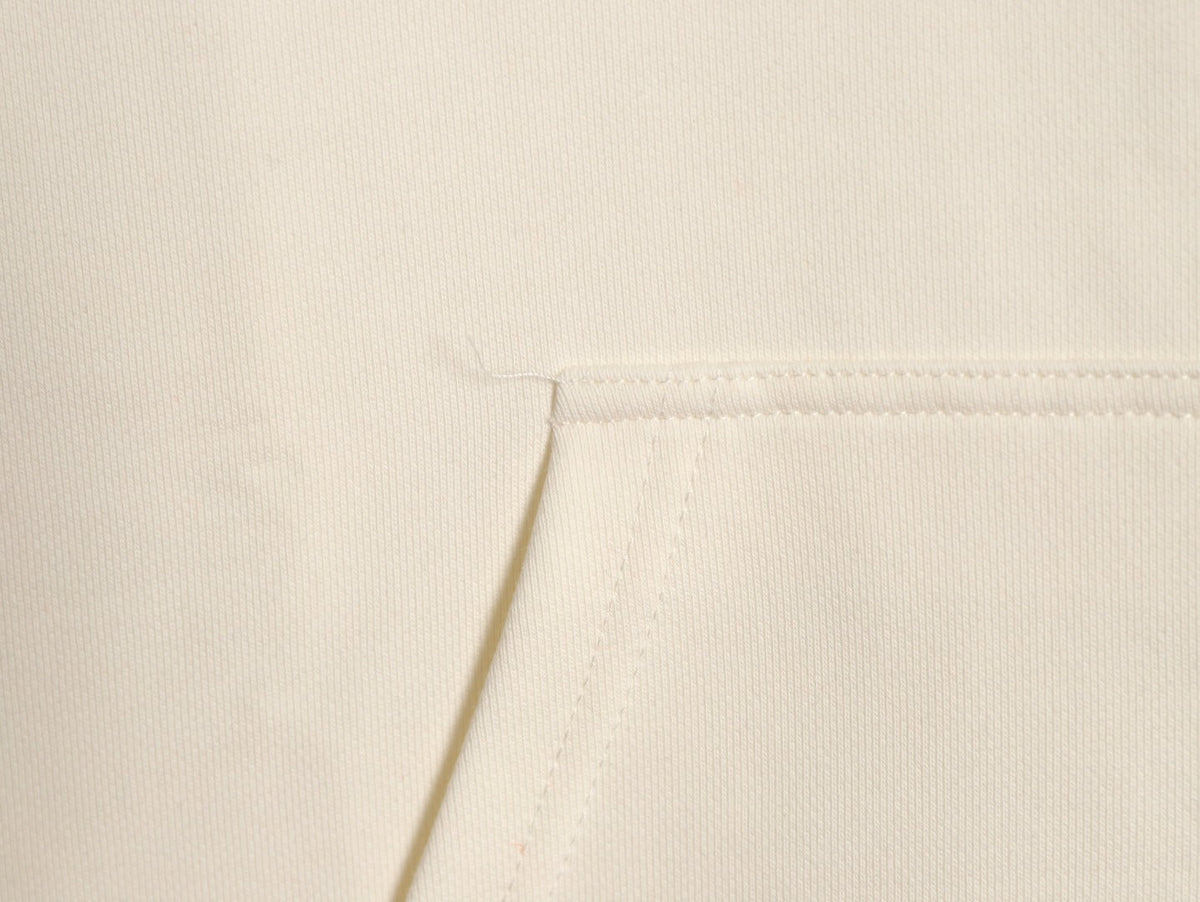 Dior “For My Real Friends” Slogan Hoodie - Cream